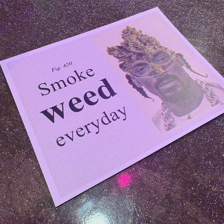 Postales 420 Ojazo Rojazo y A.grrr.idulce