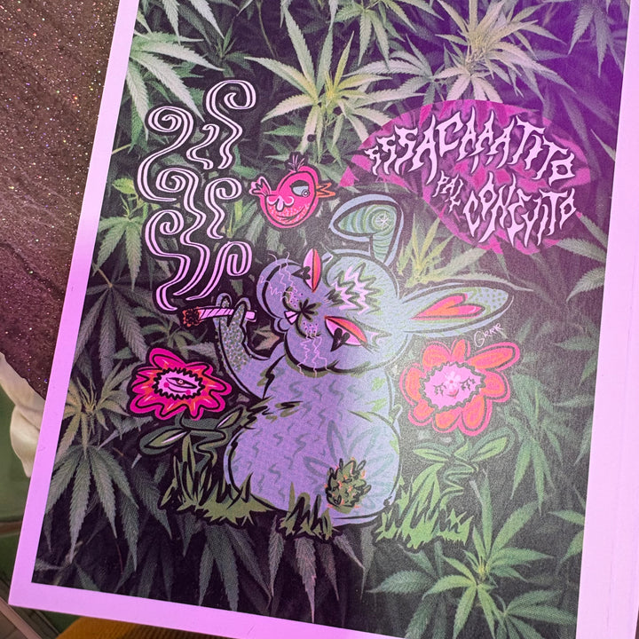 Postales 420 Ojazo Rojazo y A.grrr.idulce