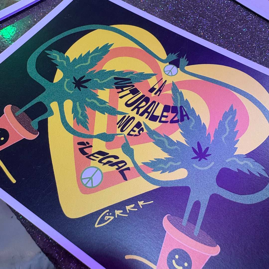 Postales 420 Ojazo Rojazo y A.grrr.idulce