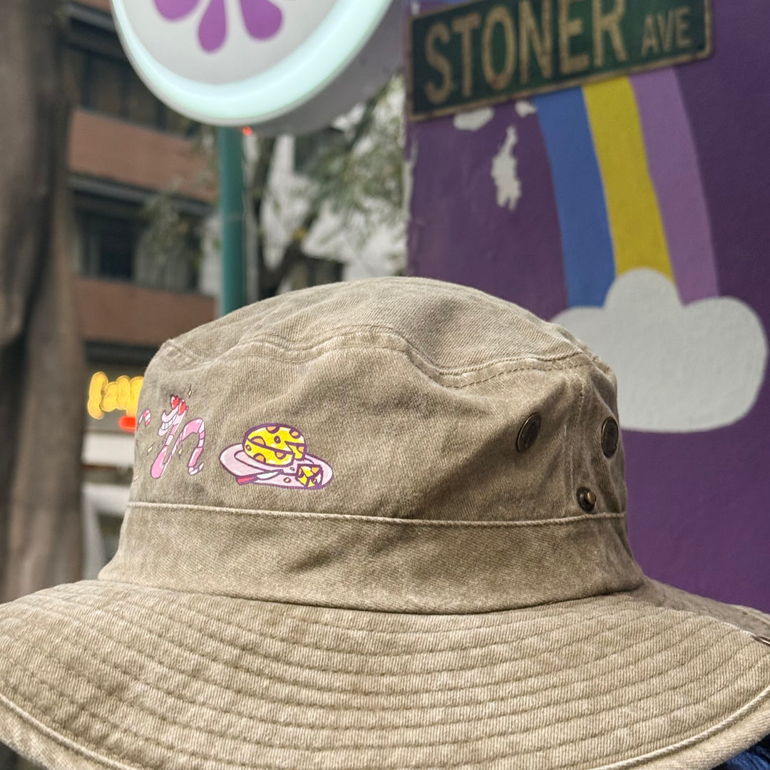 Gorro cazador gusano Taquito de Jerbo