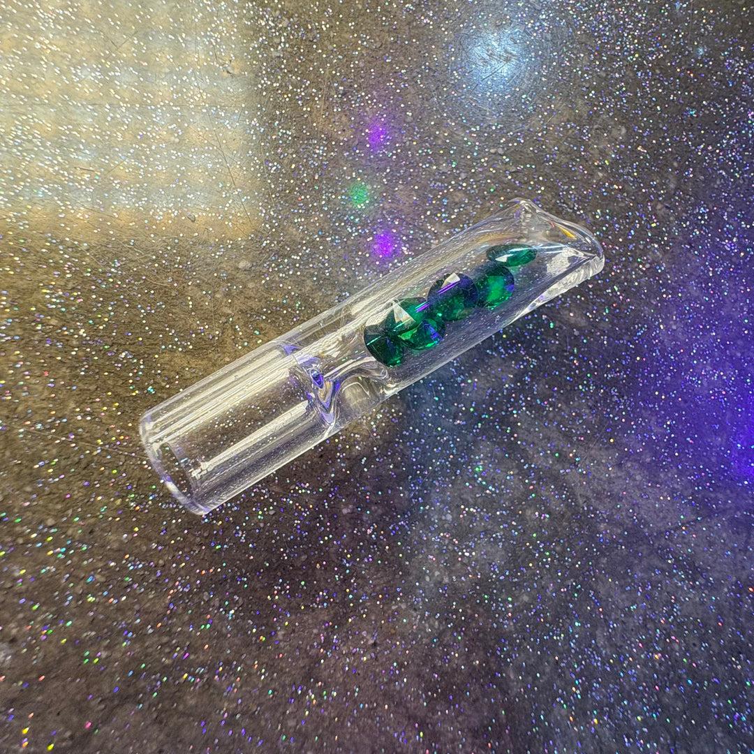 Filtro de vidrio con cristales