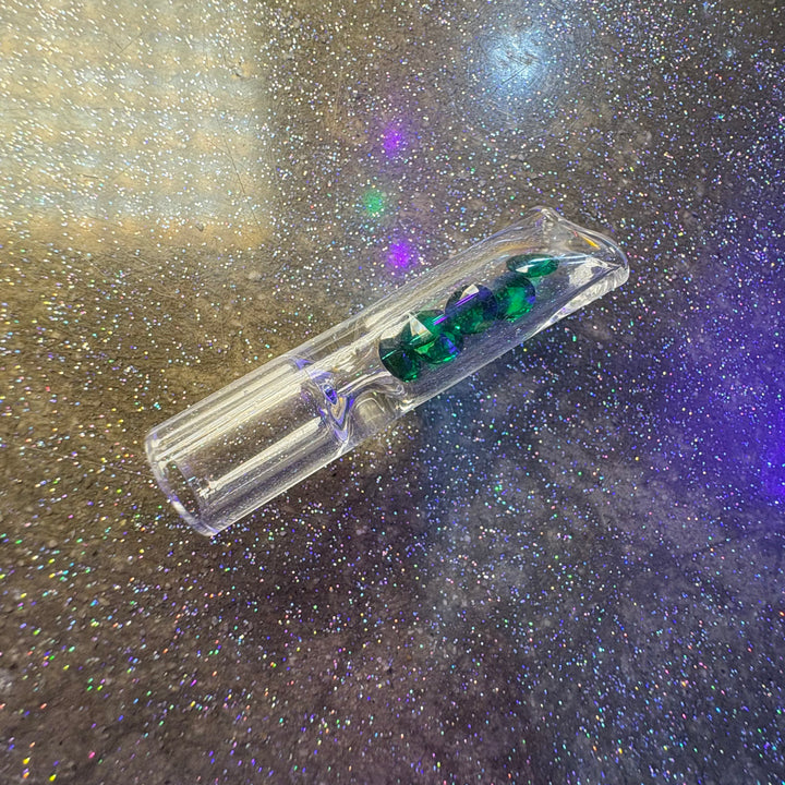 Filtro de vidrio con cristales