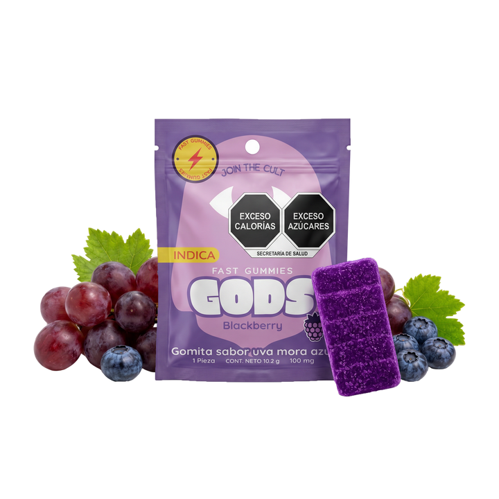 GBC Fast Gummies 1 pz 100 mg por pieza (THC + HHC)