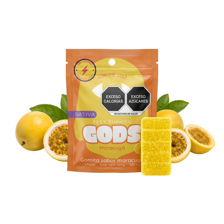 GBC Fast Gummies 1 pz 100 mg por pieza (THC + HHC)