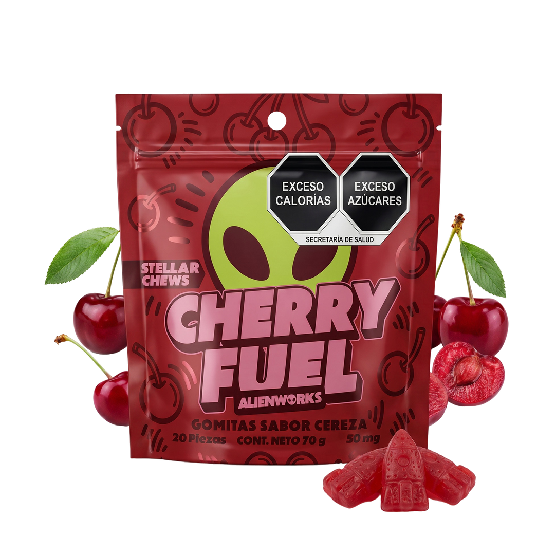 Alien Works Stellar Chews Gomitas 20 pz 50 mg por pieza