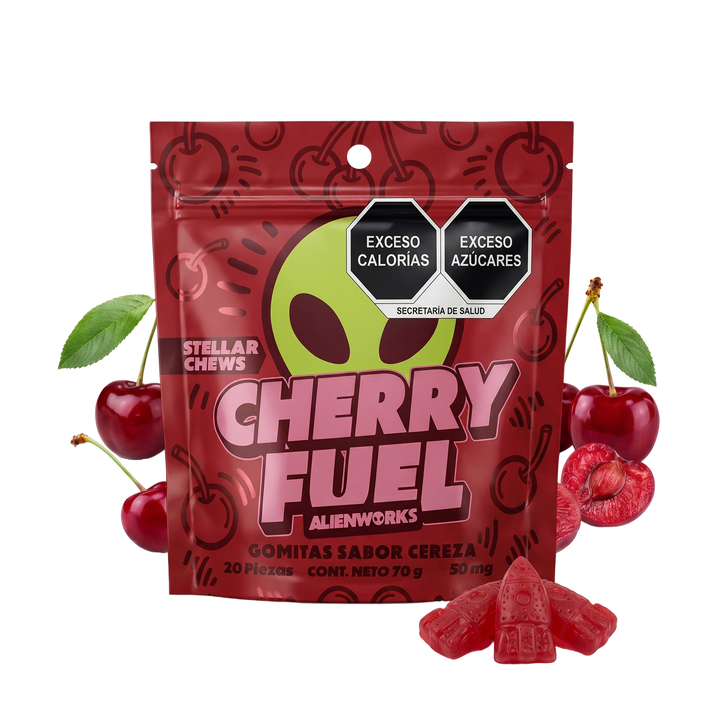 Alien Works Stellar Chews Gomitas 20 pz 50 mg por pieza