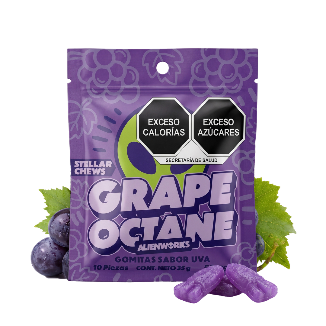 Alien Works Stellar Chews Gomitas 10 pz 50 mg por pieza