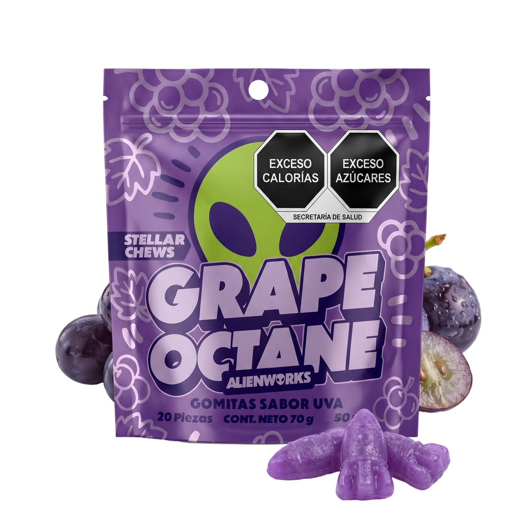 Alien Works Stellar Chews Gomitas 20 pz 50 mg por pieza