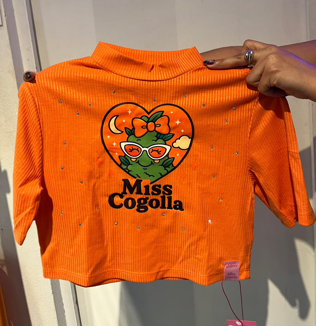 Crop  Top Cogolla Feliz Miss Cogolla