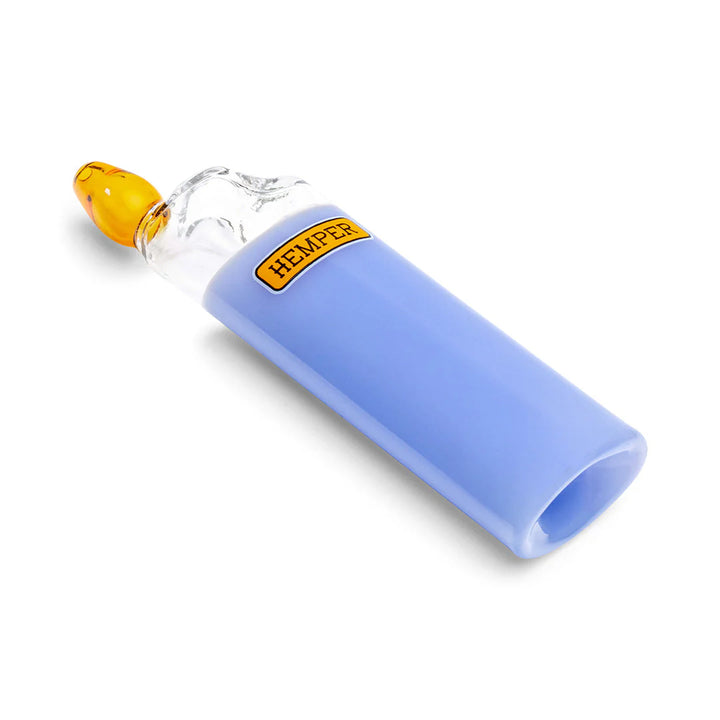 Pipa encendedor Hemper 5” Bowlman Glass Lighter
